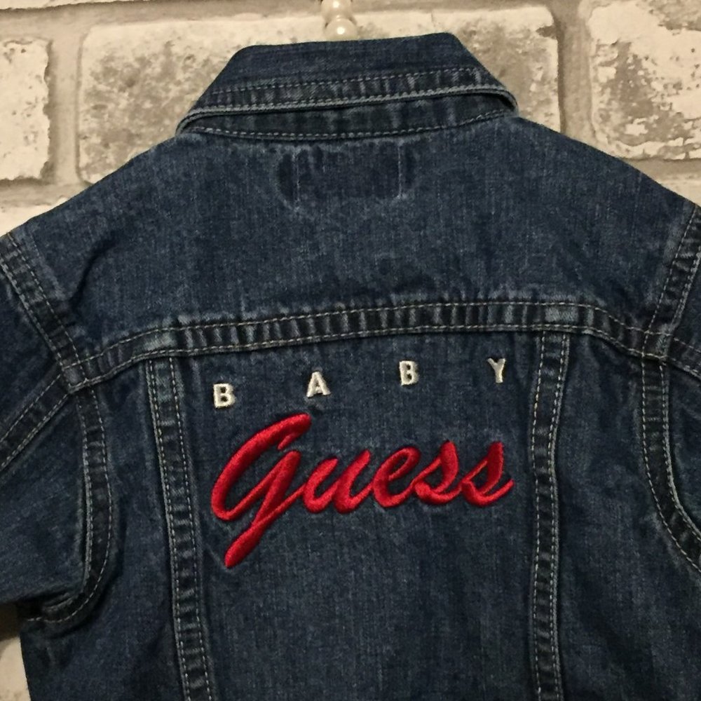 Baby Guess Jean Jacket Size 6-9 Months